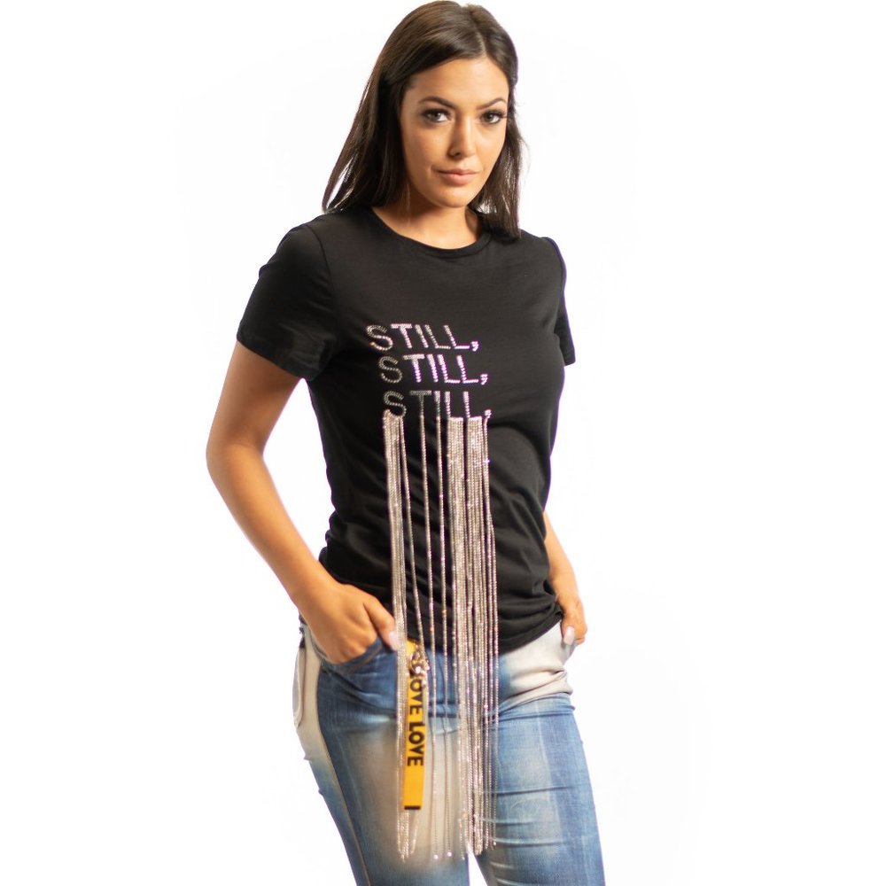 Still Rhinestone T-Shirt - Picture 3 of 6